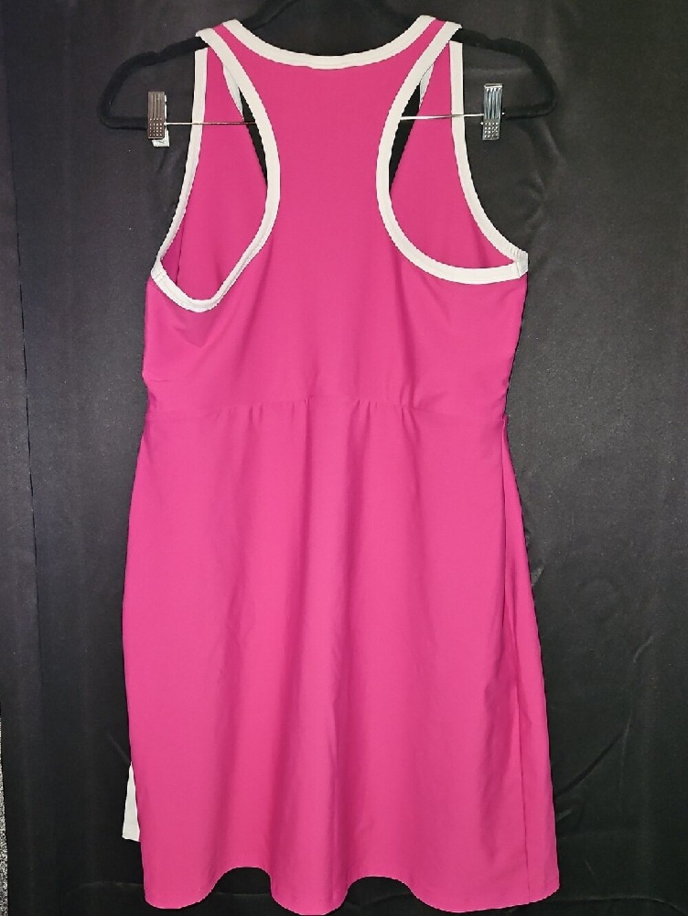Sage Collective Hot Pink Tennis Dress With Built-in Shorts - Picture 6 of 6
